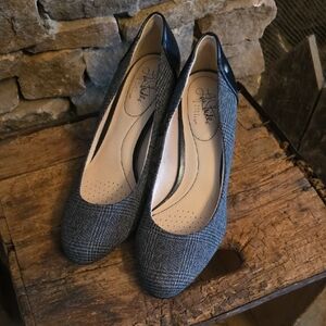 Chic Plaid Women's Heels